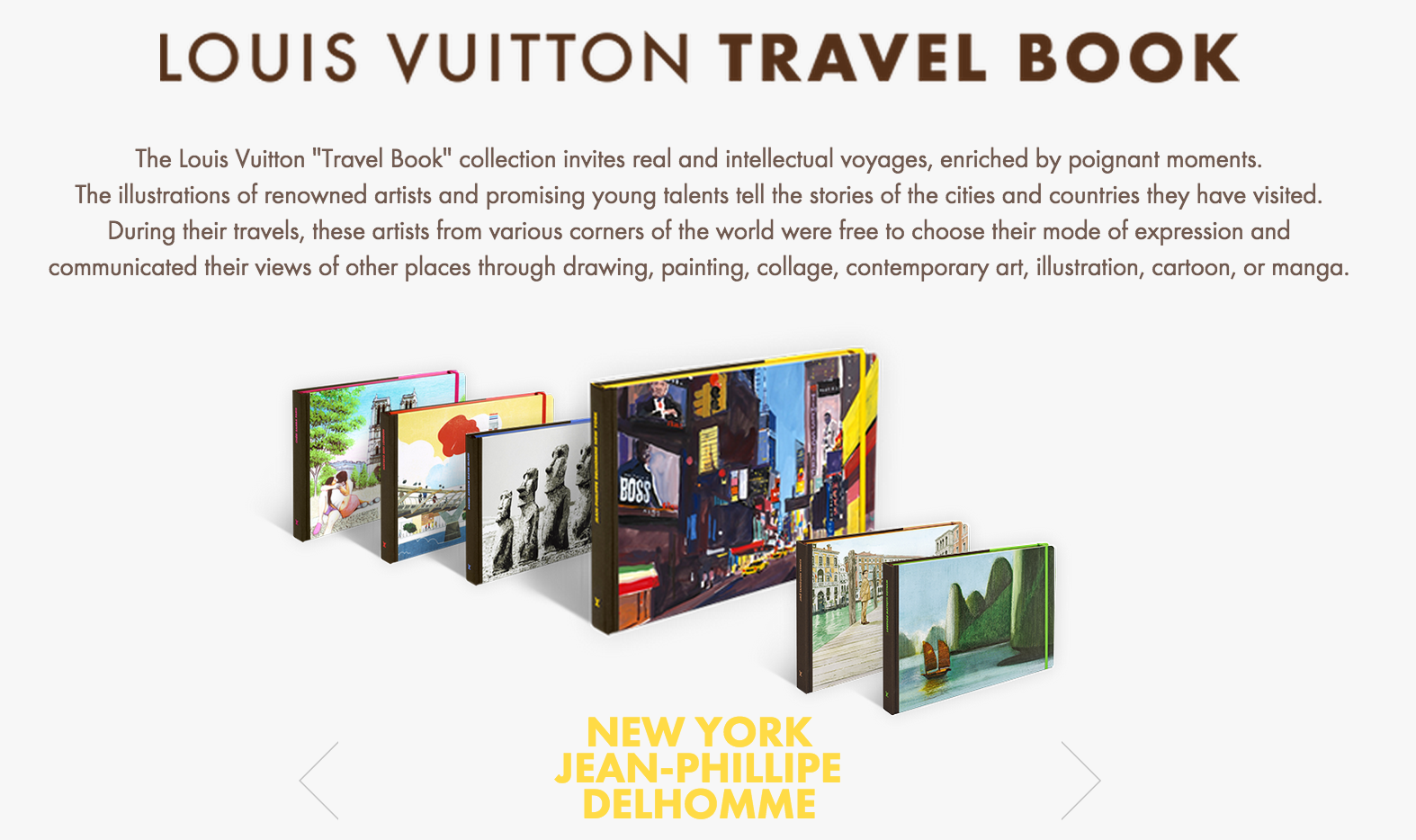 travel books L.Vuitton